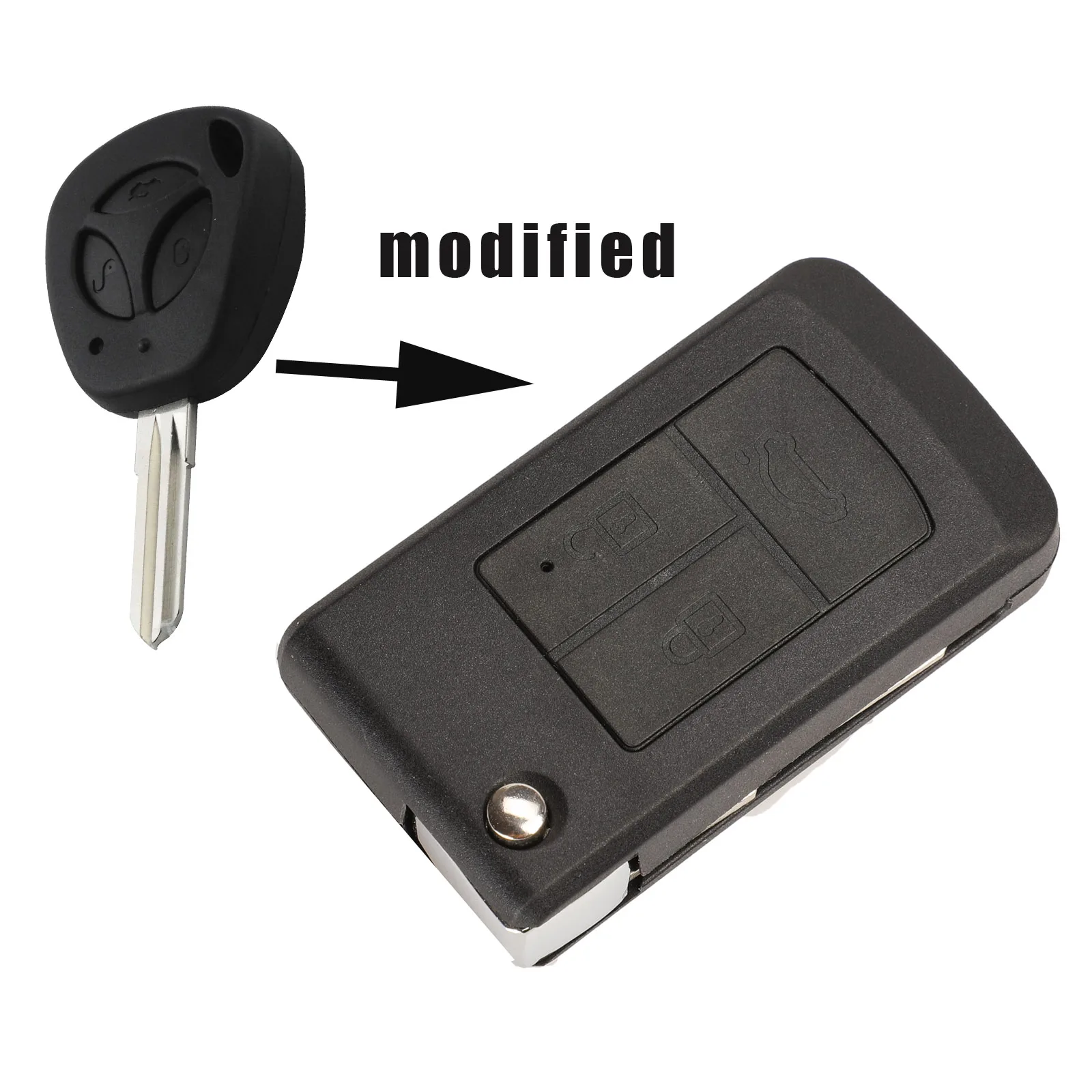 Flip Folding Modified Remote Car Key Case for LADA Key Shell Uncut Blank Blade Replacement Keyless Fob Car Covers 3 Buttons Case
Flip Folding Modified Remote Car Key Case for LADA Key Shell Uncut Blank Blade Replacement Keyless Fob Car Covers 3 Buttons Case