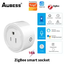 Tuya ZigBee Smart Socket US 10A Charged Energy Monitoring Timer, ZigBee Gateway Wireless Smart Control And Alexa Google Home
Tuya ZigBee Smart Socket US 10A Charged Energy Monitoring Timer, ZigBee Gateway Wireless Smart Control And Alexa Google Home