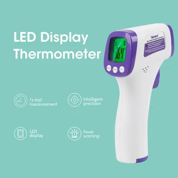 Non-contact IR Infrared Temperature Sensor Forehead Body/Object Thermometer Measurement LED Digital Display for Baby Kid Adults
Non-contact IR Infrared Temperature Sensor Forehead Body/Object Thermometer Measurement LED Digital Display for Baby Kid Adults