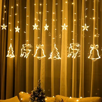 Christmas Decoration For Home Tree Elk Star LED Christmas String Lights Indoor Garland Lamp Decorations For Home Party New Year 
Christmas Decoration For Home Tree Elk Star LED Christmas String Lights Indoor Garland Lamp Decorations For Home Party New Year