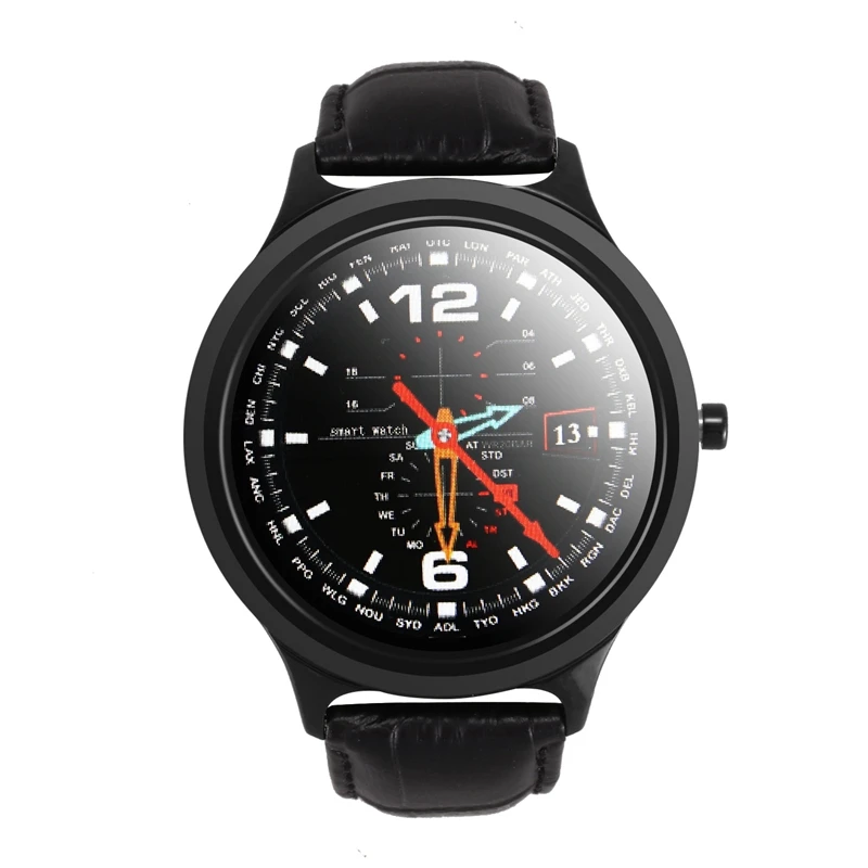 W18 1.33 Inch Larger Full Press Screen RAM 1G Heart Rate Monitor Music Control Weather Smart Watch Leather or Stainless
W18 1.33 Inch Larger Full Press Screen RAM 1G Heart Rate Monitor Music Control Weather Smart Watch Leather or Stainless