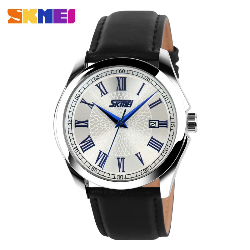 Skemi Skmei 9076 Leather Belt-Style Simple STUDENT'S Watch COUPLE'S Watch Waterproof Calendar Watch
Skemi Skmei 9076 Leather Belt-Style Simple STUDENT'S Watch COUPLE'S Watch Waterproof Calendar Watch
