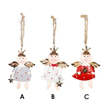 Iron Angel Doll Pendant Christmas Hanging Ornaments for Christmas Party Home Decoration
Iron Angel Doll Pendant Christmas Hanging Ornaments for Christmas Party Home Decoration