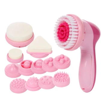 Electric Facial Cleansing Brush 12 in 1, Skin Rotating Brush, Deep Cleansing, Gentle Exfoliation, Blackhead Removal, Battery Ope
Electric Facial Cleansing Brush 12 in 1, Skin Rotating Brush, Deep Cleansing, Gentle Exfoliation, Blackhead Removal, Battery Ope