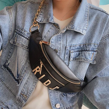 Waist Bag Belt Bags Women's PU Fanny Pack Hip Package Fashion Letters Waist Packs Banana Bag Phone Pocket Female Crossbody Bag
Waist Bag Belt Bags Women's PU Fanny Pack Hip Package Fashion Letters Waist Packs Banana Bag Phone Pocket Female Crossbody Bag