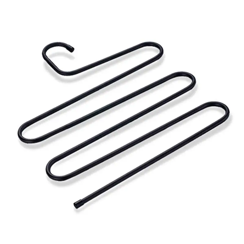 3PCS 5-Layer S-Type Multifunction Metal Non-Slip Trousers Pants Skirts Jeans Scarf Rack Hanger Organizer for Cabinet Closet Wa
3PCS 5-Layer S-Type Multifunction Metal Non-Slip Trousers Pants Skirts Jeans Scarf Rack Hanger Organizer for Cabinet Closet Wa
