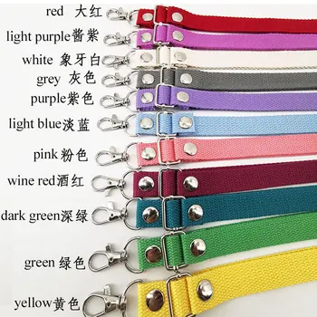 130cm Canvas Candy Color Bag Strap Adjustable Shoulder Strap fashionable Replacement Belt Hot Sale 
130cm Canvas Candy Color Bag Strap Adjustable Shoulder Strap fashionable Replacement Belt Hot Sale