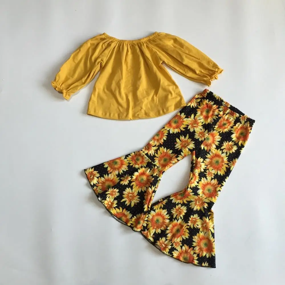 new arrivals Fall/winter baby girls children clothes mustard sunflower dress top cotton long sleeve outfits ruffles boutique
new arrivals Fall/winter baby girls children clothes mustard sunflower dress top cotton long sleeve outfits ruffles boutique