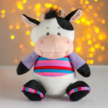 Toy piggy bank "Bull", hums, 24 cm
Toy piggy bank "Bull", hums, 24 cm