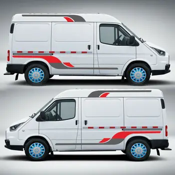 1 Set Vinyl Graphics Decals Stickers For Ford TRANSIT LWB Caravan Trailer Camper Van Red Grey New
1 Set Vinyl Graphics Decals Stickers For Ford TRANSIT LWB Caravan Trailer Camper Van Red Grey New