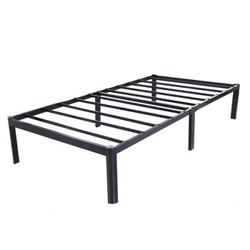 14" Heavy-Duty Metal Bed Frame with Slats Durable Platform Bed Frame Mattress Foundation, Twin to King Sizes
14" Heavy-Duty Metal Bed Frame with Slats Durable Platform Bed Frame Mattress Foundation, Twin to King Sizes