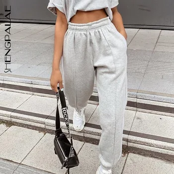SHENGPALAE 2020 Summer Vintage Patchwork Joggers Sweatpants Harajuku Woman Trousers Elastics High Waist Splice Pants ZA4163 
SHENGPALAE 2020 Summer Vintage Patchwork Joggers Sweatpants Harajuku Woman Trousers Elastics High Waist Splice Pants ZA4163