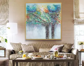 Handmade oil painting life Tree on canvas modern 100% Best Art Abstract oil painting directly from artist 
Handmade oil painting life Tree on canvas modern 100% Best Art Abstract oil painting directly from artist