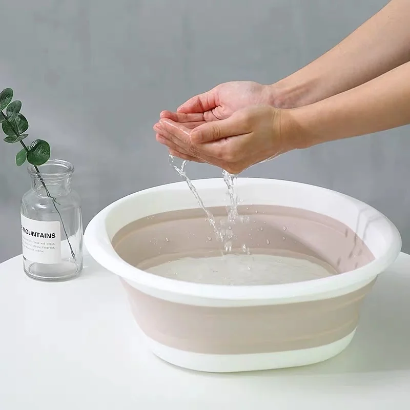 Foldable plastic bowls home portable grand medium small adult baby wash face basin multipurpose bath hangable basins 
Foldable plastic bowls home portable grand medium small adult baby wash face basin multipurpose bath hangable basins