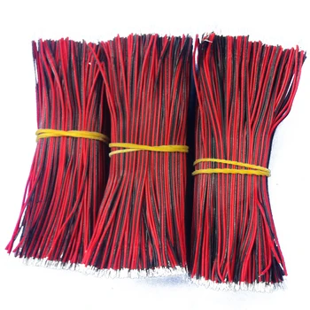 Rehearsal cable electronic connection wire internal cable 7/1.3mm 2Pin 100MM length tin on both sides 1000PCS 
Rehearsal cable electronic connection wire internal cable 7/1.3mm 2Pin 100MM length tin on both sides 1000PCS