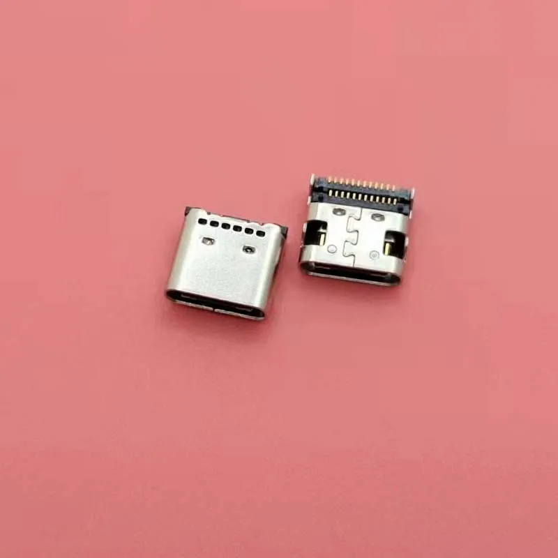 10pcs 24P USB 3.1 Type-C Connector 24 Pin Receptacle Right Angle Type C PCB SMT Dual Row Tab Female Socket
10pcs 24P USB 3.1 Type-C Connector 24 Pin Receptacle Right Angle Type C PCB SMT Dual Row Tab Female Socket