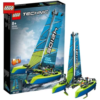 LEGO Blocks Technology Machinery Group Floating Catamaran can float 42105 404pcs/pzs-8years old Children Toys Festival Gift
LEGO Blocks Technology Machinery Group Floating Catamaran can float 42105 404pcs/pzs-8years old Children Toys Festival Gift