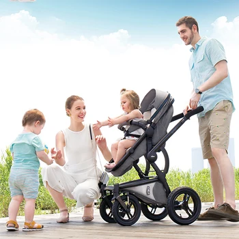 VIKI 2 in 1 High Landscape Baby Stroller Reversible Lightweight Stroller Portable Luxury Travel Pram Shock Absorption Carriage
VIKI 2 in 1 High Landscape Baby Stroller Reversible Lightweight Stroller Portable Luxury Travel Pram Shock Absorption Carriage