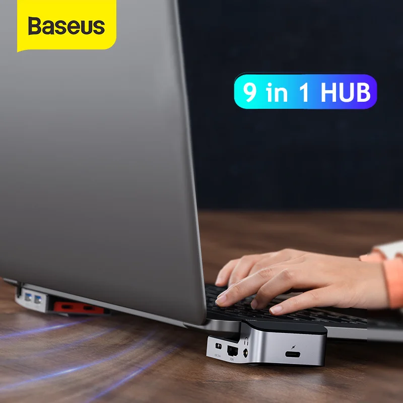 Baseus USB C HUB to HDMI Adapter Dock USB 3.0 for MacBook Pro 3 USB Splitter USB-C Type C RJ45 Holder 9 in 1 Type C HUB
Baseus USB C HUB to HDMI Adapter Dock USB 3.0 for MacBook Pro 3 USB Splitter USB-C Type C RJ45 Holder 9 in 1 Type C HUB