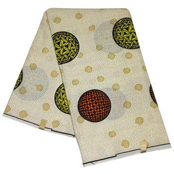 Yellow And Orange Round Pattern Printed Wax Fabric Nigeria Ankara Real Wax African Fabric
Yellow And Orange Round Pattern Printed Wax Fabric Nigeria Ankara Real Wax African Fabric