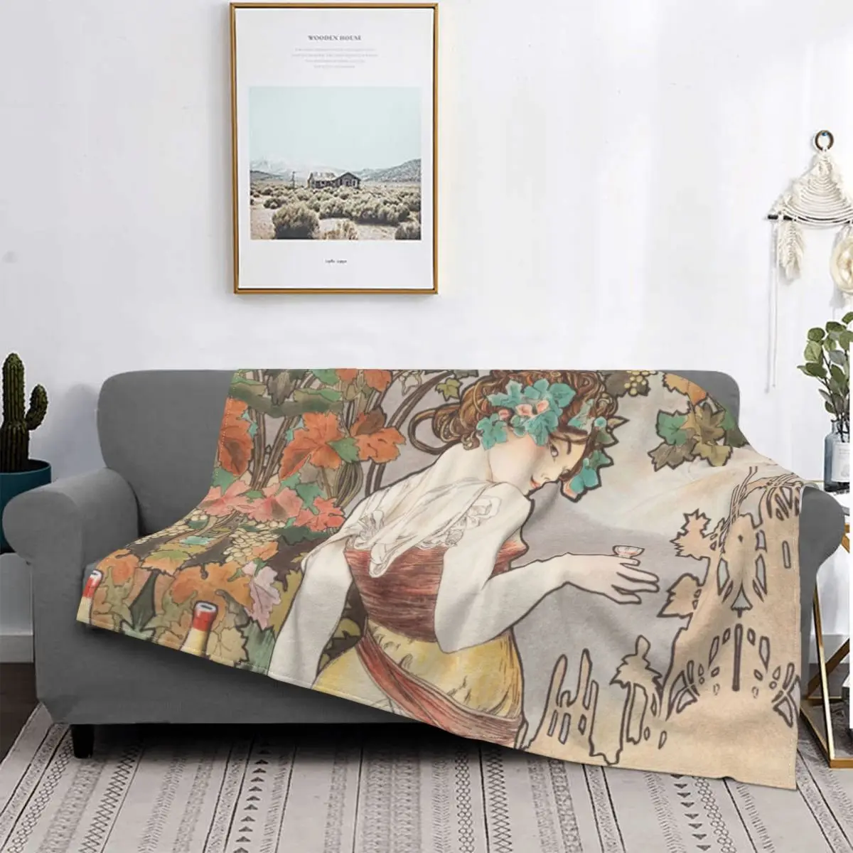 Alphonse Mucha 1899 Art Blanket Cover Fleece Retro Beauty Women Super Warm Throw Blankets for Airplane Travel Bedroom Quilt
Alphonse Mucha 1899 Art Blanket Cover Fleece Retro Beauty Women Super Warm Throw Blankets for Airplane Travel Bedroom Quilt