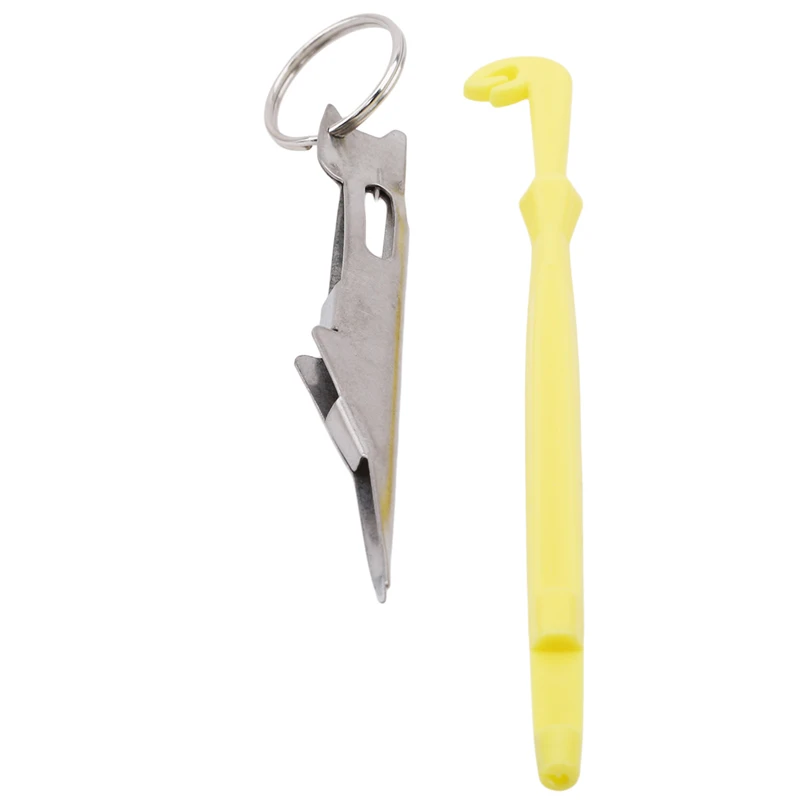 Fishing Tackle Knot Tying Tool Kit Loop Tyer & Fish Hook Remover Disgorger Hooking Extractor Knot Picker Needle Hook Tier
Fishing Tackle Knot Tying Tool Kit Loop Tyer & Fish Hook Remover Disgorger Hooking Extractor Knot Picker Needle Hook Tier