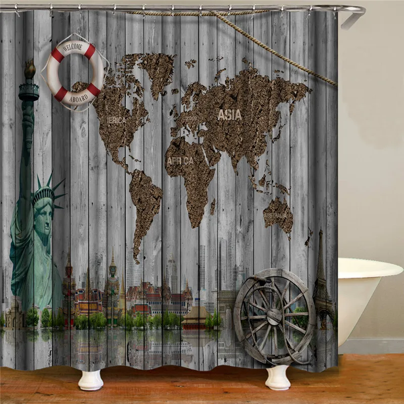 Waterproof shower curtain printing shower curtain polyester polyester fabric for home decoration curtain 12 hook
Waterproof shower curtain printing shower curtain polyester polyester fabric for home decoration curtain 12 hook
