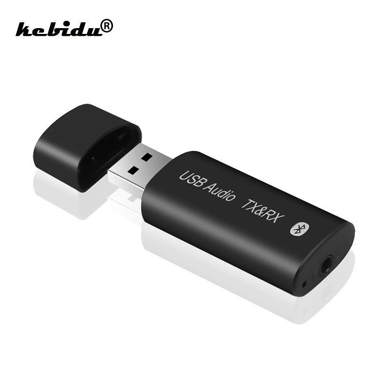 kebidu Bluetooth 5.0 Stereo Audio Receiver Transmitter Mini Bluetooth Wireless Adapter AUX RCA USB 3.5mm Jack For TV PC Car Kit 
kebidu Bluetooth 5.0 Stereo Audio Receiver Transmitter Mini Bluetooth Wireless Adapter AUX RCA USB 3.5mm Jack For TV PC Car Kit