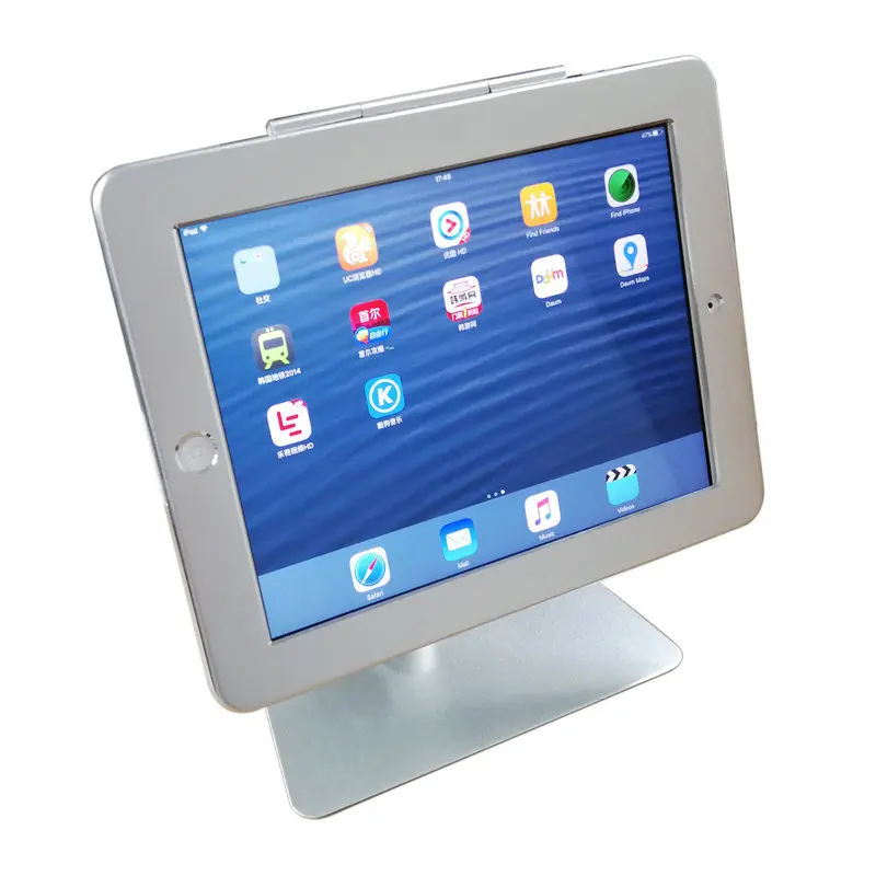 Anti-Theft Tablet Holder L Type Bottom-Front And Back Flipping 9.7 "iPad Holder Multi-Angle Adjustable Holder
Anti-Theft Tablet Holder L Type Bottom-Front And Back Flipping 9.7 "iPad Holder Multi-Angle Adjustable Holder