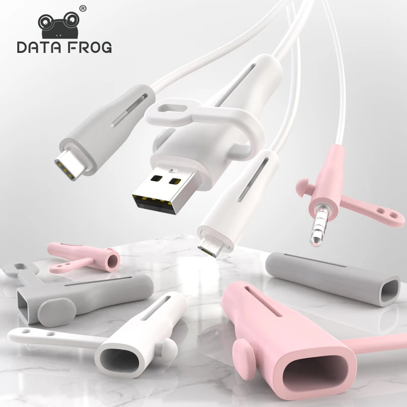 Data Frrog Silicone USB Charging Cable Protector Sleeve Winder Charger line Protective Cover For iphone Mobile phone accessories
Data Frrog Silicone USB Charging Cable Protector Sleeve Winder Charger line Protective Cover For iphone Mobile phone accessories