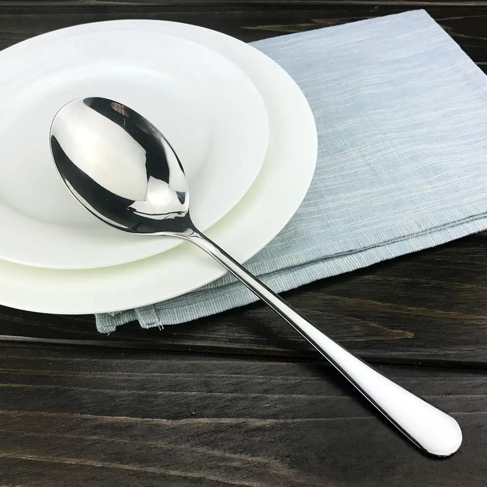 250 mm Stainless Steel Large Buffet Banquet Serving Curries Salads Party Platters Fruit Platters Spoon
250 mm Stainless Steel Large Buffet Banquet Serving Curries Salads Party Platters Fruit Platters Spoon