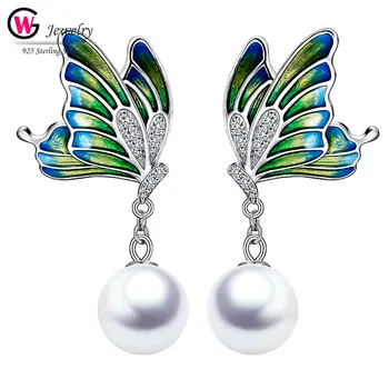 Fashion Earrings Charm Crystal Butterfly Stud Shell Pearl Drop Earrings Romantic Jewelry Women Girl
Fashion Earrings Charm Crystal Butterfly Stud Shell Pearl Drop Earrings Romantic Jewelry Women Girl
