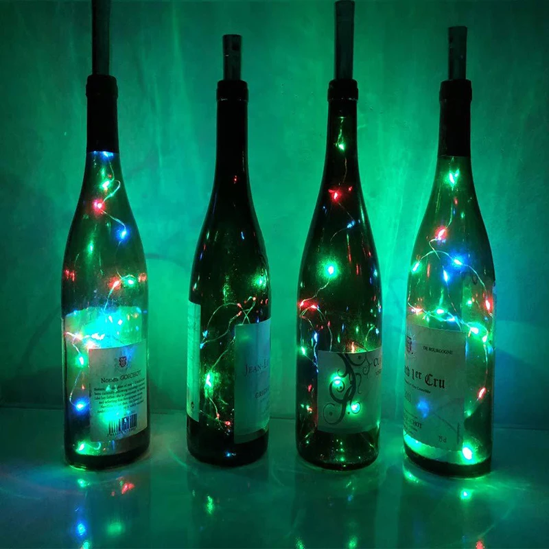 HiMISS 2M 20 LEDs Fairy String Wine Bottle Wine Cork String Diode Tape lamp Neon Light Home Bar Party Wedding Decoration
HiMISS 2M 20 LEDs Fairy String Wine Bottle Wine Cork String Diode Tape lamp Neon Light Home Bar Party Wedding Decoration