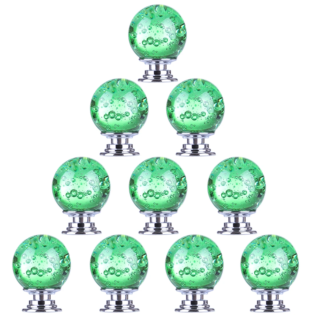 10Pcs Crystal Bubble Ball Handle Creative Doorknob for Cabinet Drawer Pulls Handles Knobs for Home Decor- Bright Red
10Pcs Crystal Bubble Ball Handle Creative Doorknob for Cabinet Drawer Pulls Handles Knobs for Home Decor- Bright Red