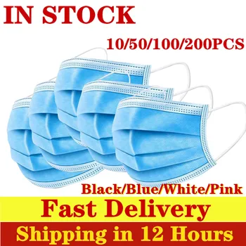 10pcs/50Pcs/100pcs/200pcs Mask Disposable Nonwove 3 Layer Ply Filter Mask mouth Face mask filter safe Breathable Protective mask
10pcs/50Pcs/100pcs/200pcs Mask Disposable Nonwove 3 Layer Ply Filter Mask mouth Face mask filter safe Breathable Protective mask