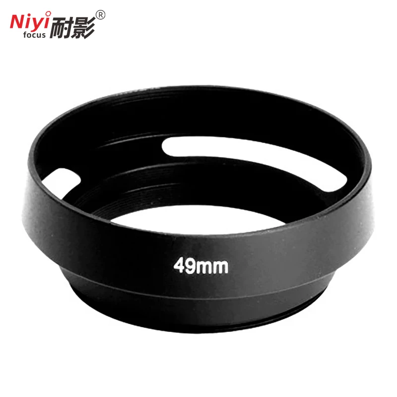 1set 49mm lens hood +lens cap Black Metal camera lens Hood for SONY RX1 / RX1R micro single E24 / E35 lens hood front cap
1set 49mm lens hood +lens cap Black Metal camera lens Hood for SONY RX1 / RX1R micro single E24 / E35 lens hood front cap