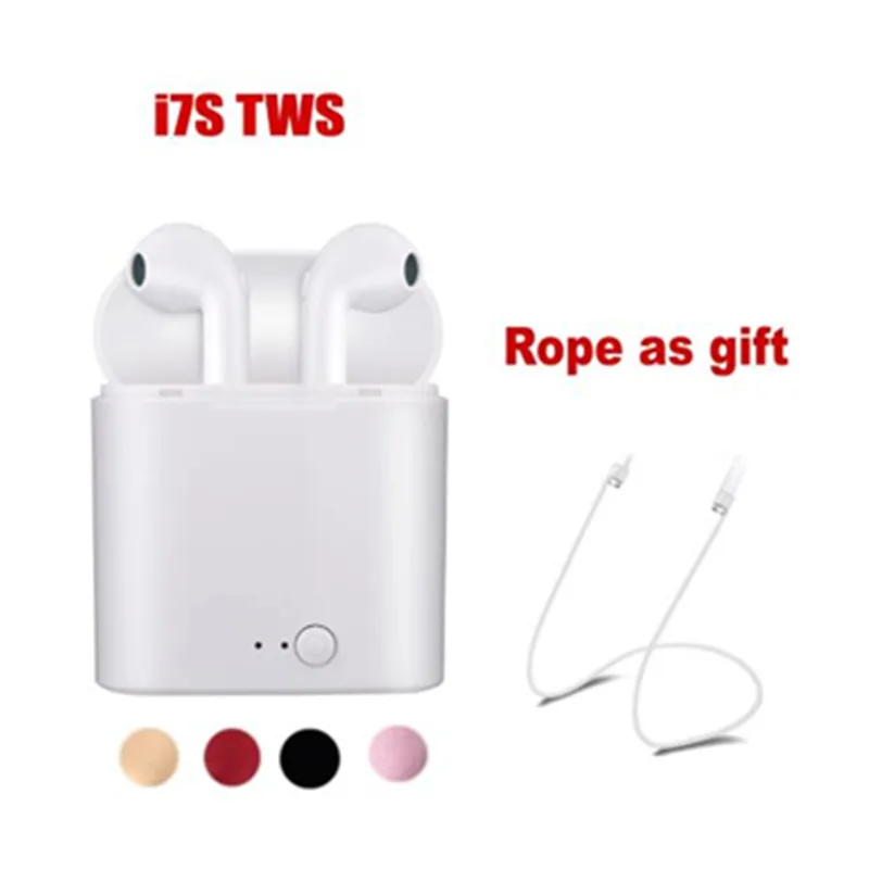 i7 i7s tws wireless earphone With Mic with charging box Bluetooth Earphone Earbuds For Apple iphone xiaomi huawei + rope
i7 i7s tws wireless earphone With Mic with charging box Bluetooth Earphone Earbuds For Apple iphone xiaomi huawei + rope