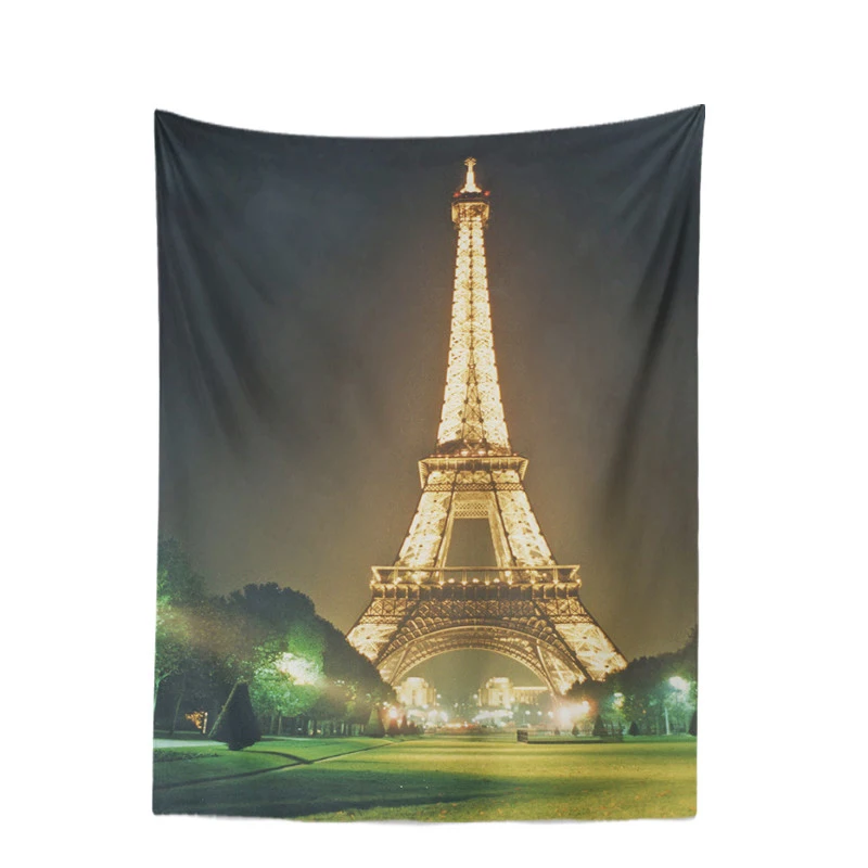 Interesting Romantic Scenery Tapestry Color Paris Bridge Bridge Lighting Padding Dormitory Decoration Large Polyester Picnic Mat
Interesting Romantic Scenery Tapestry Color Paris Bridge Bridge Lighting Padding Dormitory Decoration Large Polyester Picnic Mat
