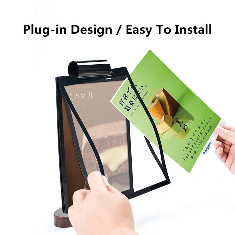 A4 откидной акриловый держатель для вывесок 8,5x11 деревянный стол меню дисплей стенд держатель реклама рамка для ресторанов отелей магазинов
A4 откидной акриловый держатель для вывесок 8,5x11 деревянный стол меню дисплей стенд держатель реклама рамка для ресторанов отелей магазинов