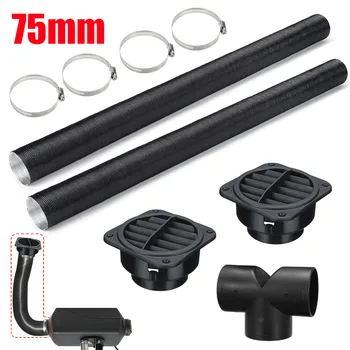 75mm Air Parking Heater Ducting Pipe Hose Line Air Vent Outlet with T Shape Connector For Diesel Heater Replacements
75mm Air Parking Heater Ducting Pipe Hose Line Air Vent Outlet with T Shape Connector For Diesel Heater Replacements