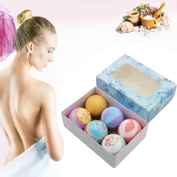 6pcs/Set Bath Bomb Ball Classic Colors and Simple Durable Design Essential Oil Exfoliating Body Shower Bubble Salt Balls
6pcs/Set Bath Bomb Ball Classic Colors and Simple Durable Design Essential Oil Exfoliating Body Shower Bubble Salt Balls