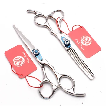 Hair Scissors Z1015 6" 17.5cm Stainless Hair Cutting Shears Barber Thinning Shears Professional Hairdressing Scissors Razor Edge
Hair Scissors Z1015 6" 17.5cm Stainless Hair Cutting Shears Barber Thinning Shears Professional Hairdressing Scissors Razor Edge