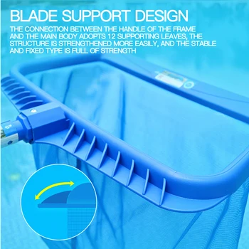 Swimming Pool Net Leaf Rake Mesh Skimmer Cleaning Tool Water Fishing Net Without Telescopic Pole High Quality
Swimming Pool Net Leaf Rake Mesh Skimmer Cleaning Tool Water Fishing Net Without Telescopic Pole High Quality