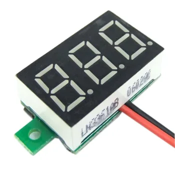 5Pcs HKFZ Digital Voltmeter LED Display Mini 2/3 Wires Voltage Meter Ammeter High Accuracy Red/Green/Blue DC 0V-30V 0.36"
5Pcs HKFZ Digital Voltmeter LED Display Mini 2/3 Wires Voltage Meter Ammeter High Accuracy Red/Green/Blue DC 0V-30V 0.36"