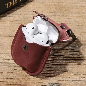 Funshion Lab leather wireless earphone protective cover case For airpods2 case with keychain Headphone cover
Funshion Lab leather wireless earphone protective cover case For airpods2 case with keychain Headphone cover