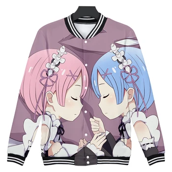 FRDUN TOMMY 3D Re Zero jacket Men/women Baseball Uniform japan Clothing Harajuku Spring Autumnt Cotton Anime Baseball Jacket
FRDUN TOMMY 3D Re Zero jacket Men/women Baseball Uniform japan Clothing Harajuku Spring Autumnt Cotton Anime Baseball Jacket