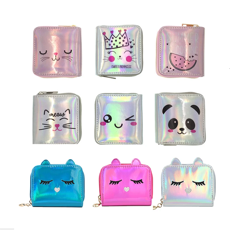 New Fashion Women Sweet Cute Ladies Girls Kids Coin Purses PU Hologram Wallet Laser Clutch Purse Silver Bag Mini Small Coin Bags 
New Fashion Women Sweet Cute Ladies Girls Kids Coin Purses PU Hologram Wallet Laser Clutch Purse Silver Bag Mini Small Coin Bags