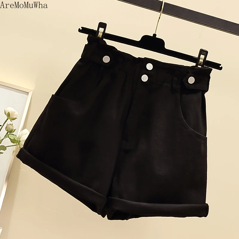 AreMoMuWha Summer Korean High Waist Wild Denim Shorts Female Loose Thin S-5XLA Word Wide Leg Hot Shorts Plus Size Jeans QX1164
AreMoMuWha Summer Korean High Waist Wild Denim Shorts Female Loose Thin S-5XLA Word Wide Leg Hot Shorts Plus Size Jeans QX1164