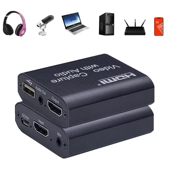 hdmi video capture card USB 3.0 audio device capturing switch/PS4 game 1080p 30fps 4K video Loop Out for Youtube Live Streaming
hdmi video capture card USB 3.0 audio device capturing switch/PS4 game 1080p 30fps 4K video Loop Out for Youtube Live Streaming