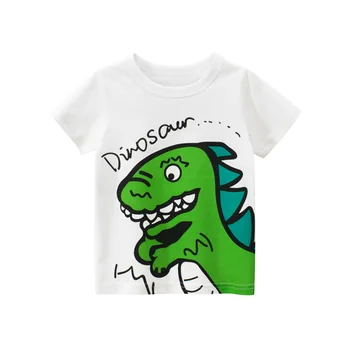 Catoon Dinosaur Printed Tees Cotton Children T-shirt Boys Clothes Summer Kids Tops 1 2 3 4 5 6 7 8 9 Years Old Tyrannosaurus Rex
Catoon Dinosaur Printed Tees Cotton Children T-shirt Boys Clothes Summer Kids Tops 1 2 3 4 5 6 7 8 9 Years Old Tyrannosaurus Rex